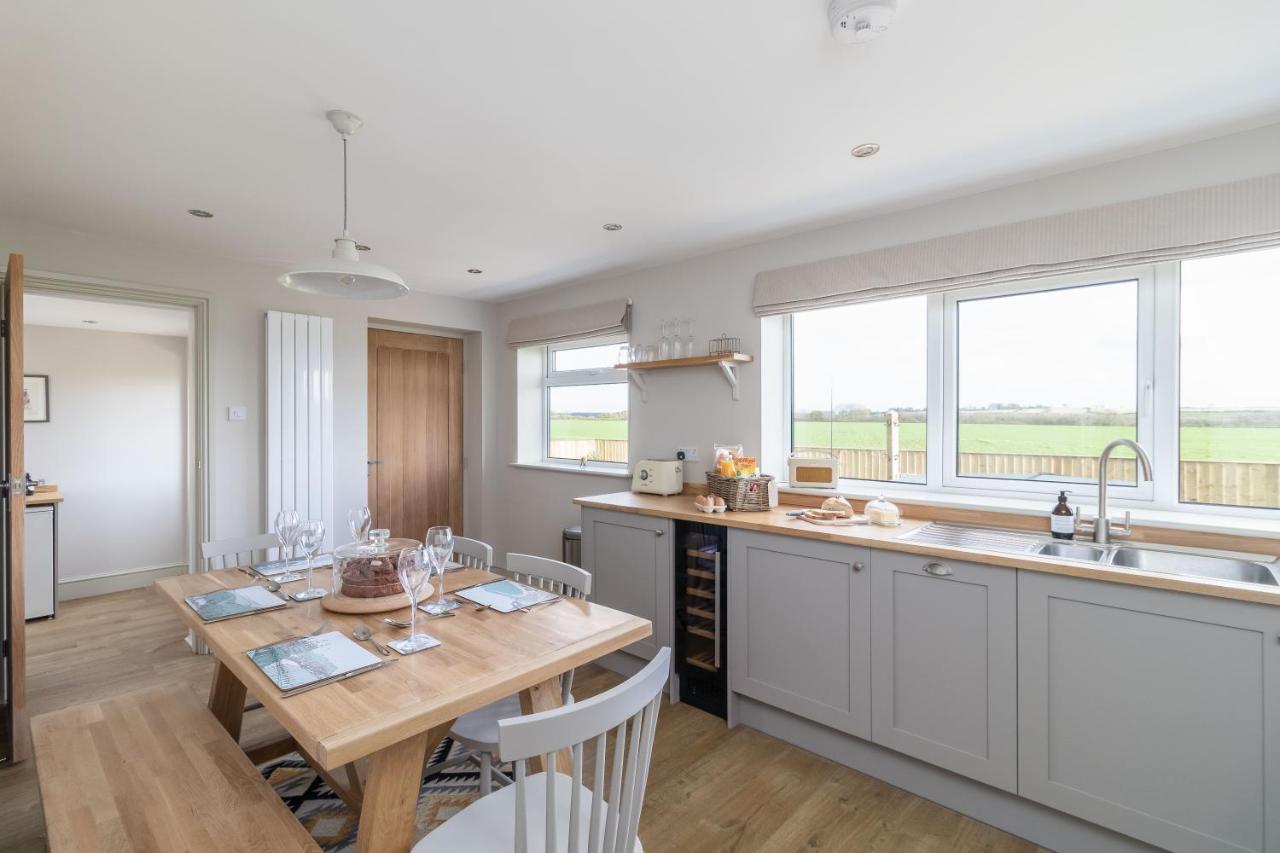 The View, Broxa - Luxury Lodge - Yorkshire Coast Scarborough Eksteriør bilde